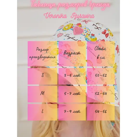 Панамка детская, Размер панамки: S / 50-52, изображение 5