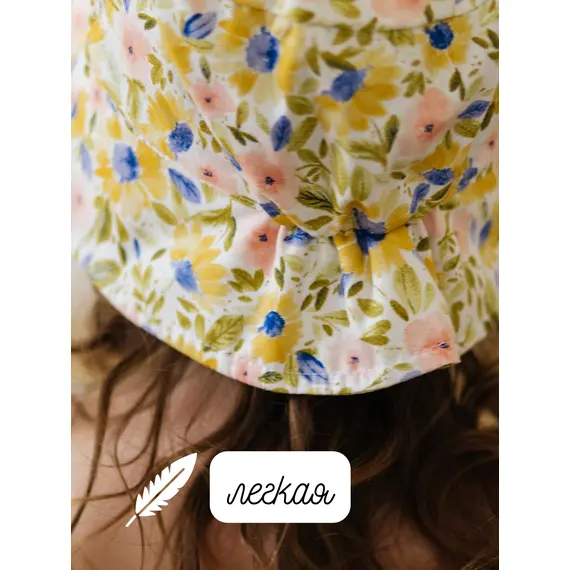 Панамка детская, Размер панамки: S / 50-52, изображение 3